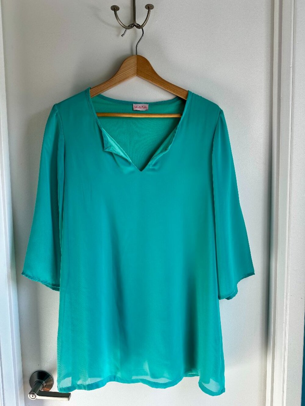 Gabriela Rocha green mini-dress/tunic